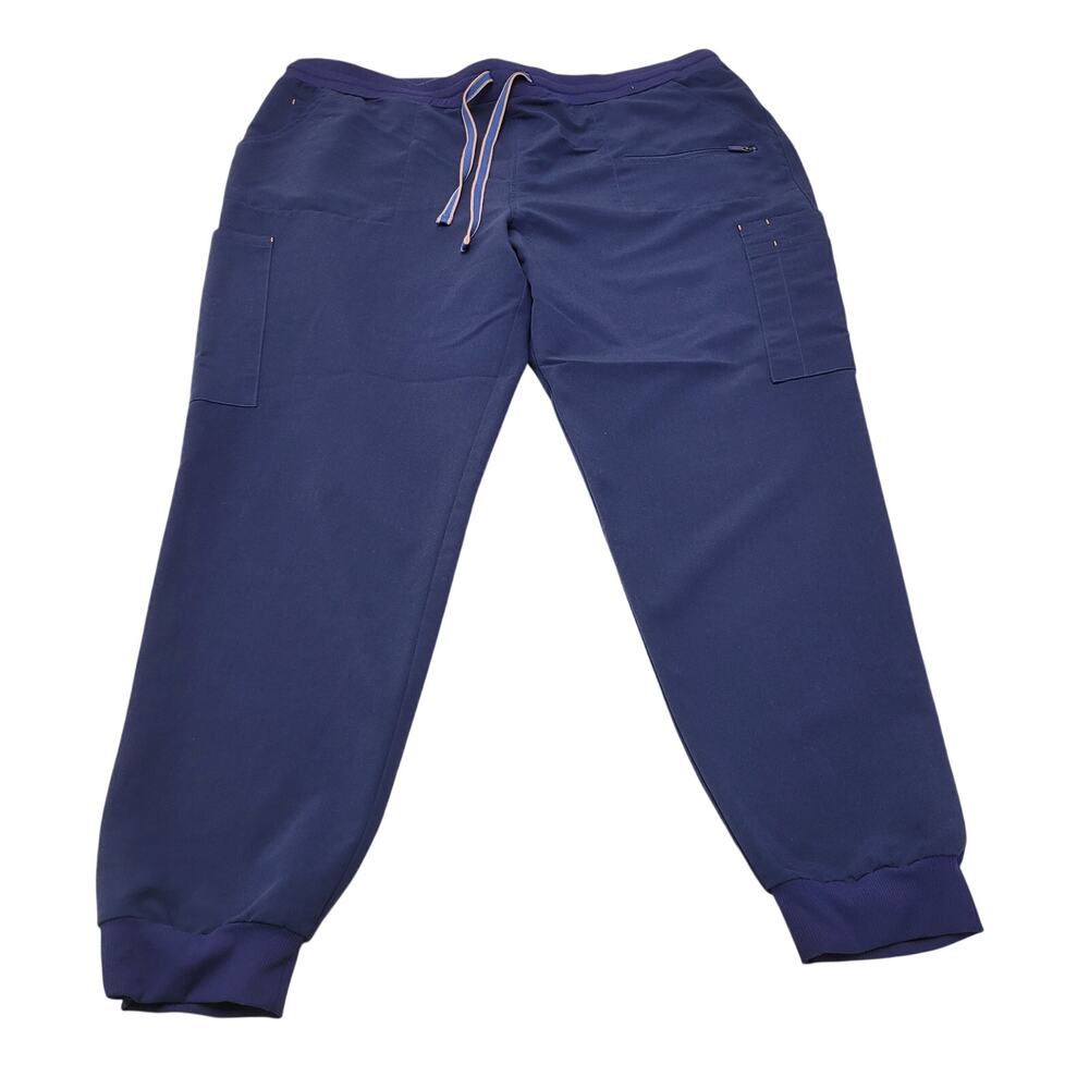 Dolan Hope Jogger 11 pocket scrub utility pants drawstring navy blue XXL